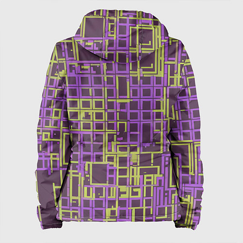Женская куртка Разноцветные толстые линии / 3D-Белый – фото 2