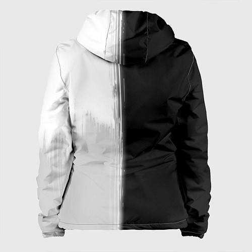 Женская куртка Стрелок из России и герб РФ по-вертикали / 3D-Черный – фото 2