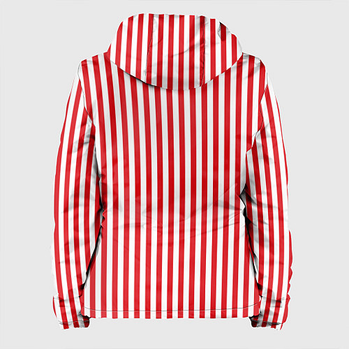 Женская куртка Красная полоса / 3D-Белый – фото 2