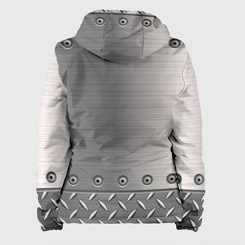 Женская куртка Стальные листы / 3D-Черный – фото 2