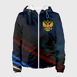 Женская куртка Спортивная россия герб