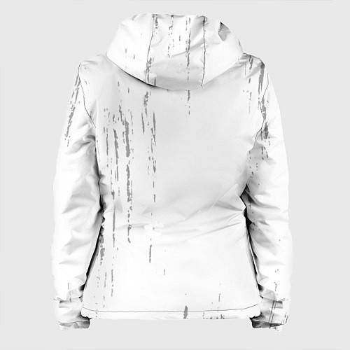 Женская куртка Elden Ring glitch на светлом фоне по-вертикали / 3D-Белый – фото 2