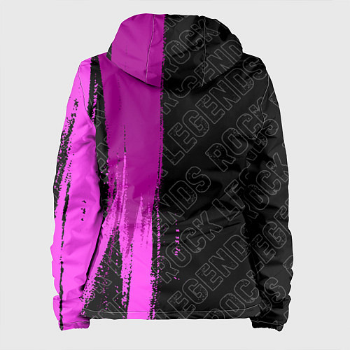 Женская куртка Marilyn Manson rock legends по-вертикали / 3D-Черный – фото 2