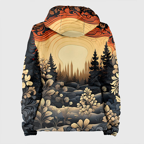 Женская куртка Волшебные орнаменты / 3D-Черный – фото 2