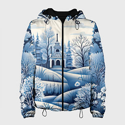 Женская куртка Пушистые завитки