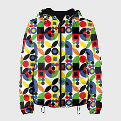 Женская куртка Паттерн из геометрических фигур