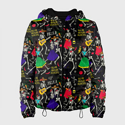 Женская куртка Dia de los muertos