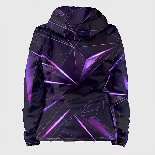 Женская куртка Фиолетовый хрусталь / 3D-Белый – фото 2