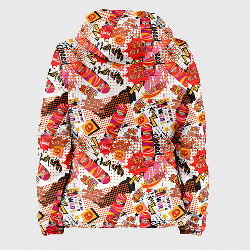 Женская куртка Skate boarding / 3D-Черный – фото 2