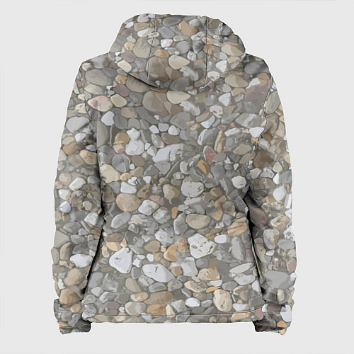 Женская куртка Путь по гравию / 3D-Белый – фото 2