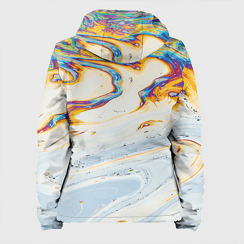 Женская куртка Магия масляного отражения / 3D-Черный – фото 2