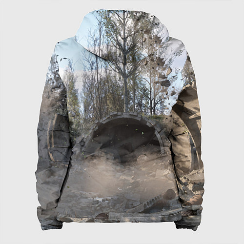 Женская куртка STALKER 2 тоннель / 3D-Черный – фото 2