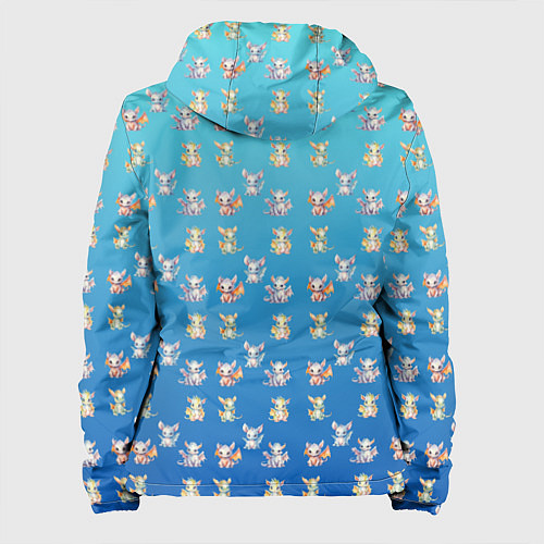 Женская куртка Самый милый дракон / 3D-Белый – фото 2