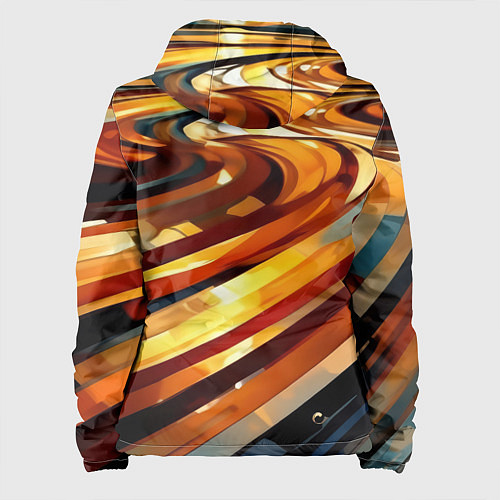 Женская куртка Абстрактная дорога / 3D-Белый – фото 2