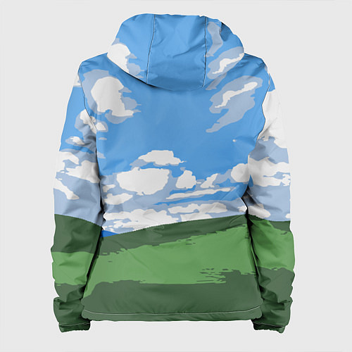 Женская куртка Новый уродливый свитер от майков / 3D-Белый – фото 2