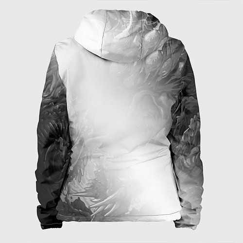 Женская куртка GTA6 glitch на светлом фоне по-вертикали / 3D-Белый – фото 2