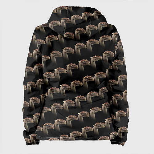 Женская куртка Паттерн драконов из тьмы / 3D-Белый – фото 2