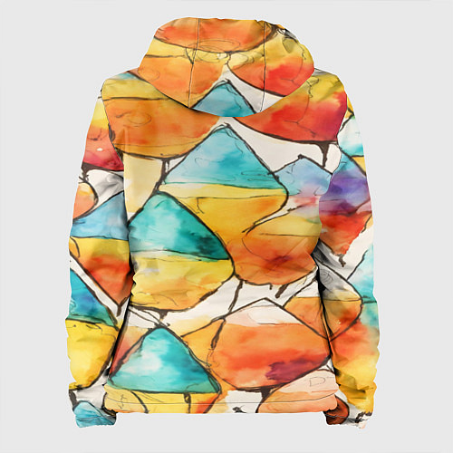 Женская куртка Фонарики / 3D-Черный – фото 2