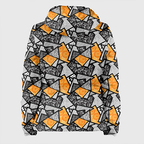 Женская куртка Colored shards / 3D-Черный – фото 2