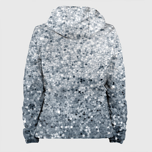Женская куртка Серебряный гламур / 3D-Белый – фото 2
