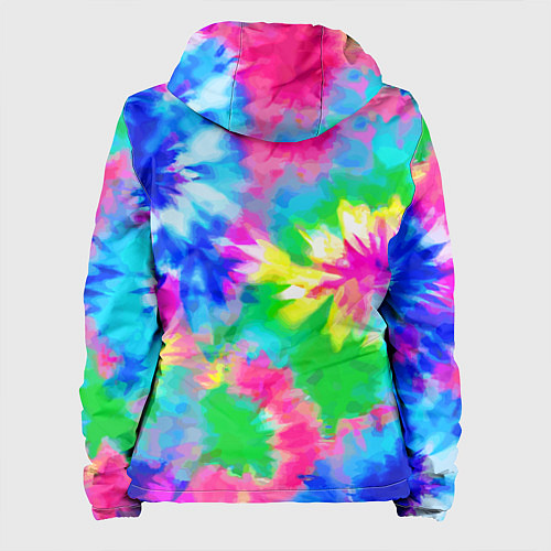 Женская куртка Color abstraction - summer / 3D-Белый – фото 2