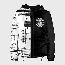 Женская куртка Silent hill краски текстура гейм