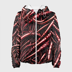 Женская куртка Красные трубки чужих