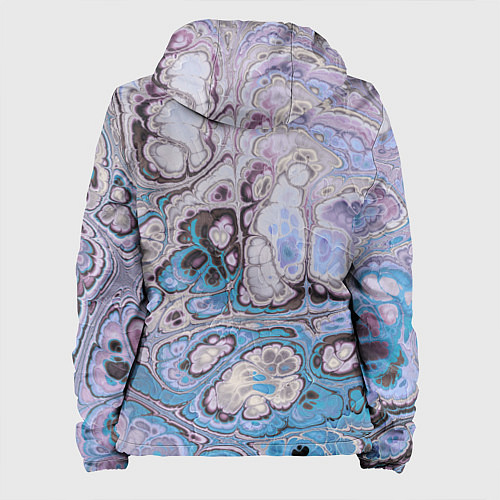 Женская куртка Абстрактный узор / 3D-Черный – фото 2