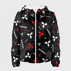 Женская куртка Mitsubishi - logo pattern