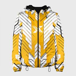 Женская куртка Жёлто-белая броня