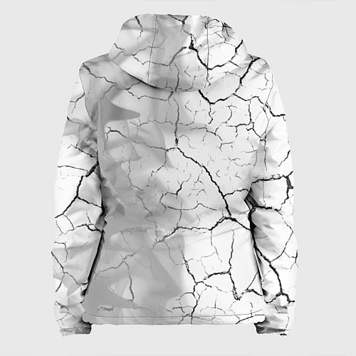 Женская куртка Palworld glitch на светлом фоне по-вертикали / 3D-Белый – фото 2