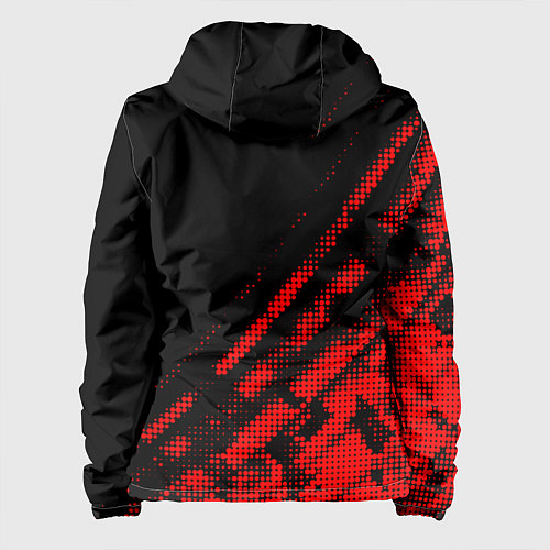Женская куртка AC Milan sport grunge / 3D-Черный – фото 2
