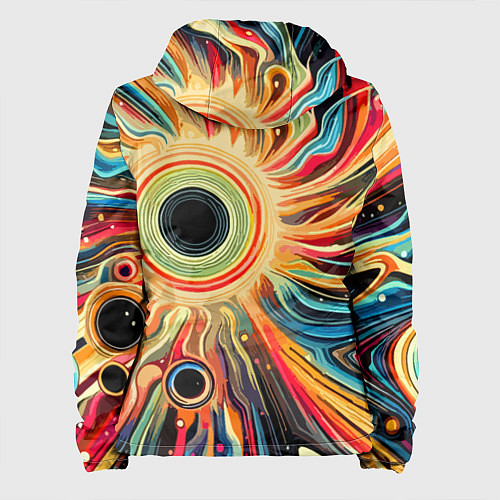 Женская куртка Space abstraction - ai art / 3D-Белый – фото 2