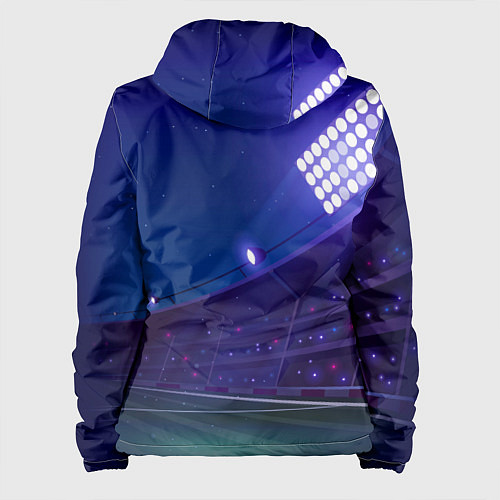 Женская куртка Atletico Madrid ночное поле / 3D-Черный – фото 2