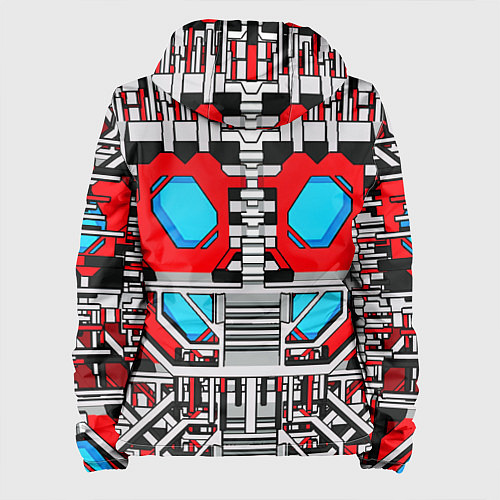 Женская куртка Броня оптимуса прайма трансформеры / 3D-Белый – фото 2