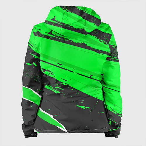 Женская куртка Roma sport green / 3D-Черный – фото 2