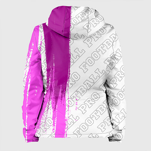 Женская куртка Valencia pro football по-вертикали / 3D-Белый – фото 2