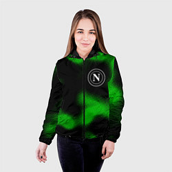 Куртка с капюшоном женская Napoli sport halftone, цвет: 3D-черный — фото 2