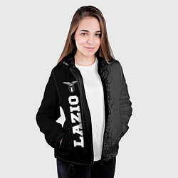Куртка с капюшоном женская Lazio sport на темном фоне по-вертикали, цвет: 3D-черный — фото 2