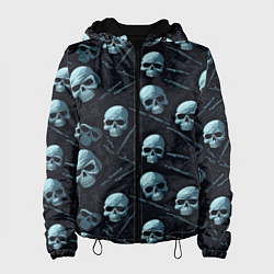 Женская куртка Черепа с ножами