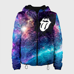 Куртка с капюшоном женская Rolling Stones space rock, цвет: 3D-черный