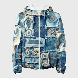 Женская куртка Племя майя-пэчворк