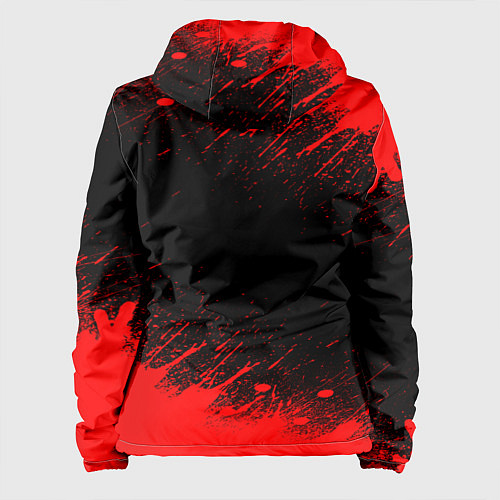 Женская куртка Dead by daylight огненный / 3D-Черный – фото 2