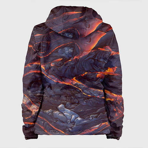 Женская куртка Лавовые реки / 3D-Белый – фото 2