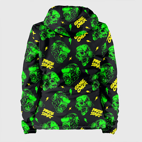 Женская куртка Game over press start / 3D-Белый – фото 2