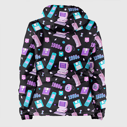 Женская куртка Game over 1980 1990 / 3D-Белый – фото 2