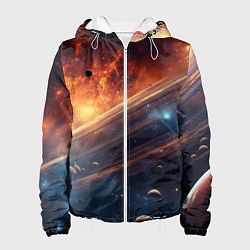 Женская куртка Млечный путь космос