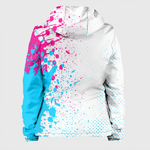 Женская куртка Everton neon gradient style по-вертикали / 3D-Черный – фото 2