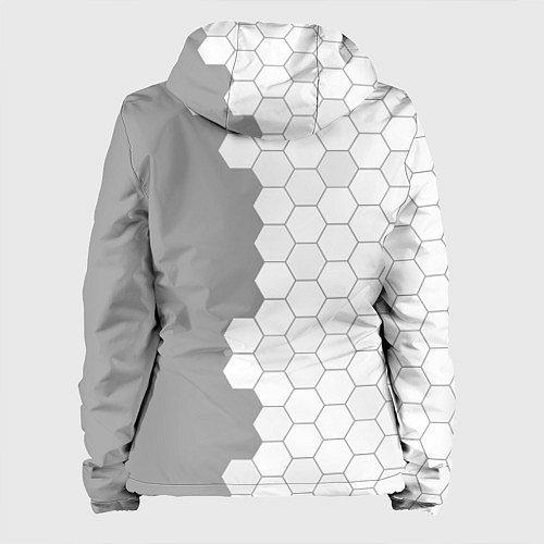 Женская куртка Hoffenheim sport на светлом фоне по-вертикали / 3D-Белый – фото 2