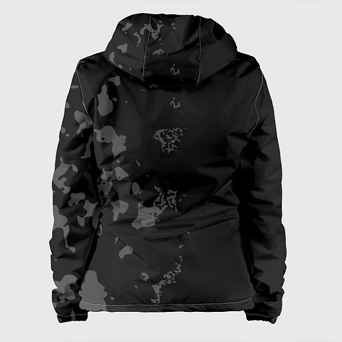 Женская куртка PSG sport на темном фоне по-вертикали / 3D-Черный – фото 2